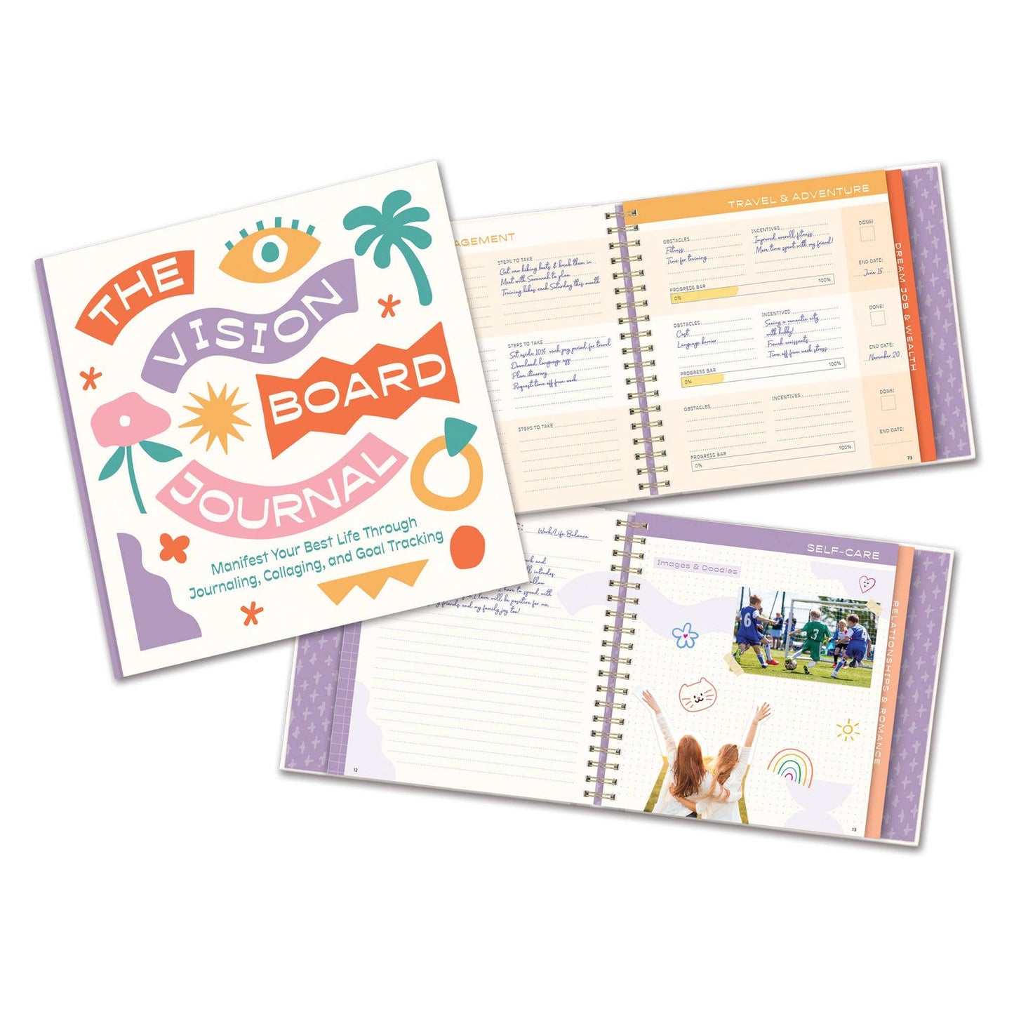 The Vision Board Journal Guided