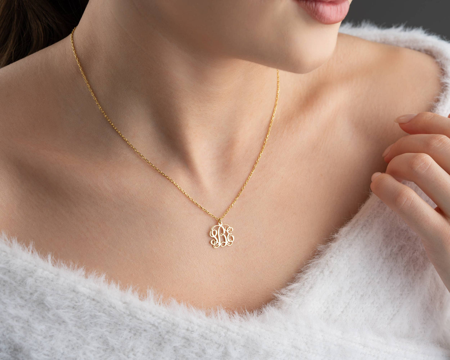 Monogram Custom Necklace