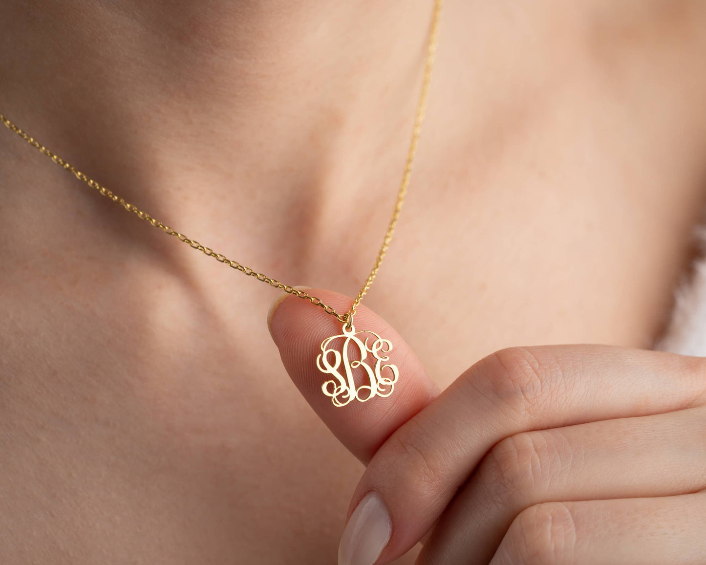 Monogram Custom Necklace