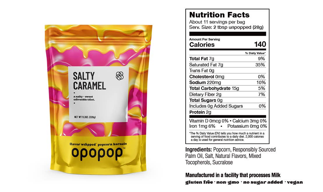 Salty Caramel Popcorn
