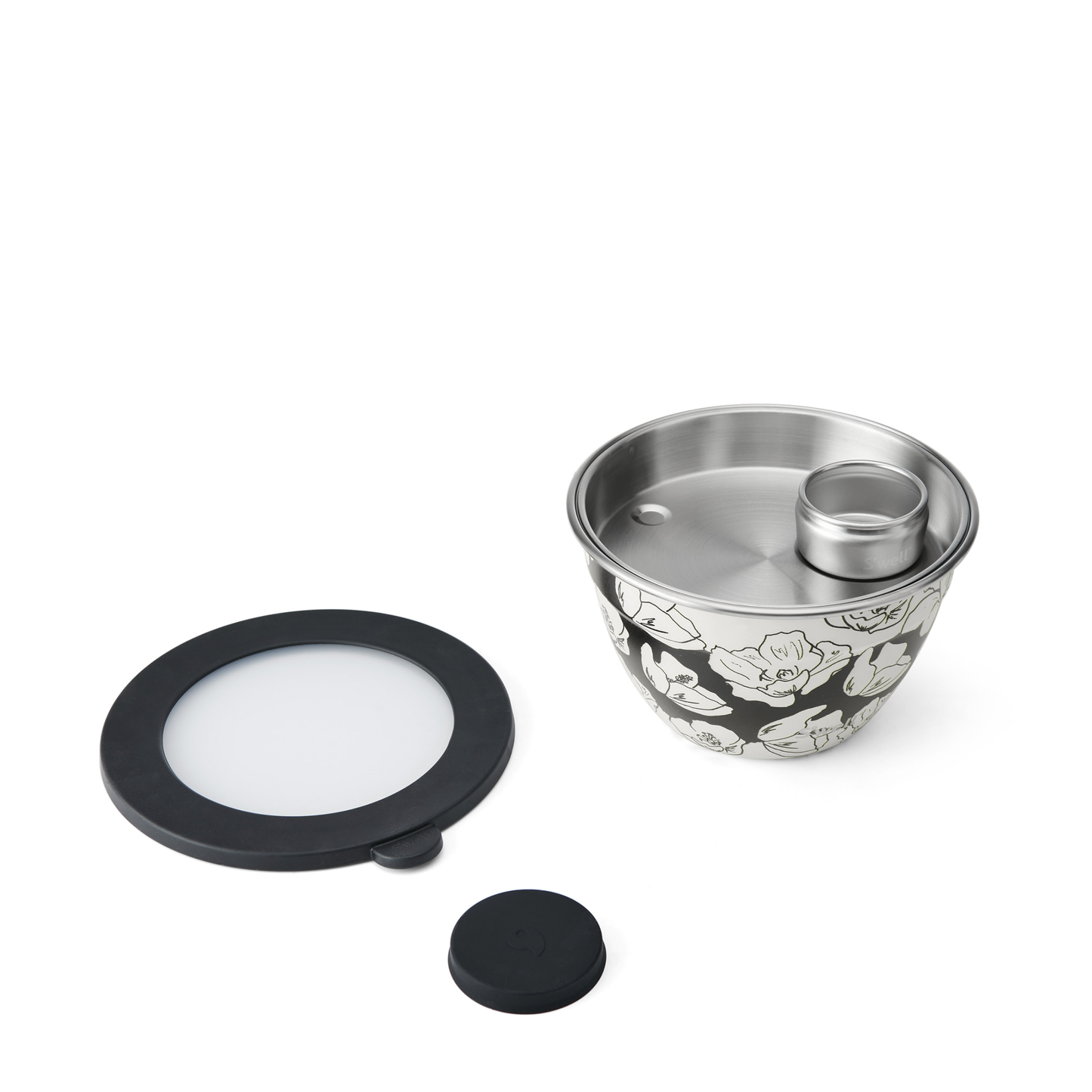 Charcoal Bloom Salad Bowl Kit