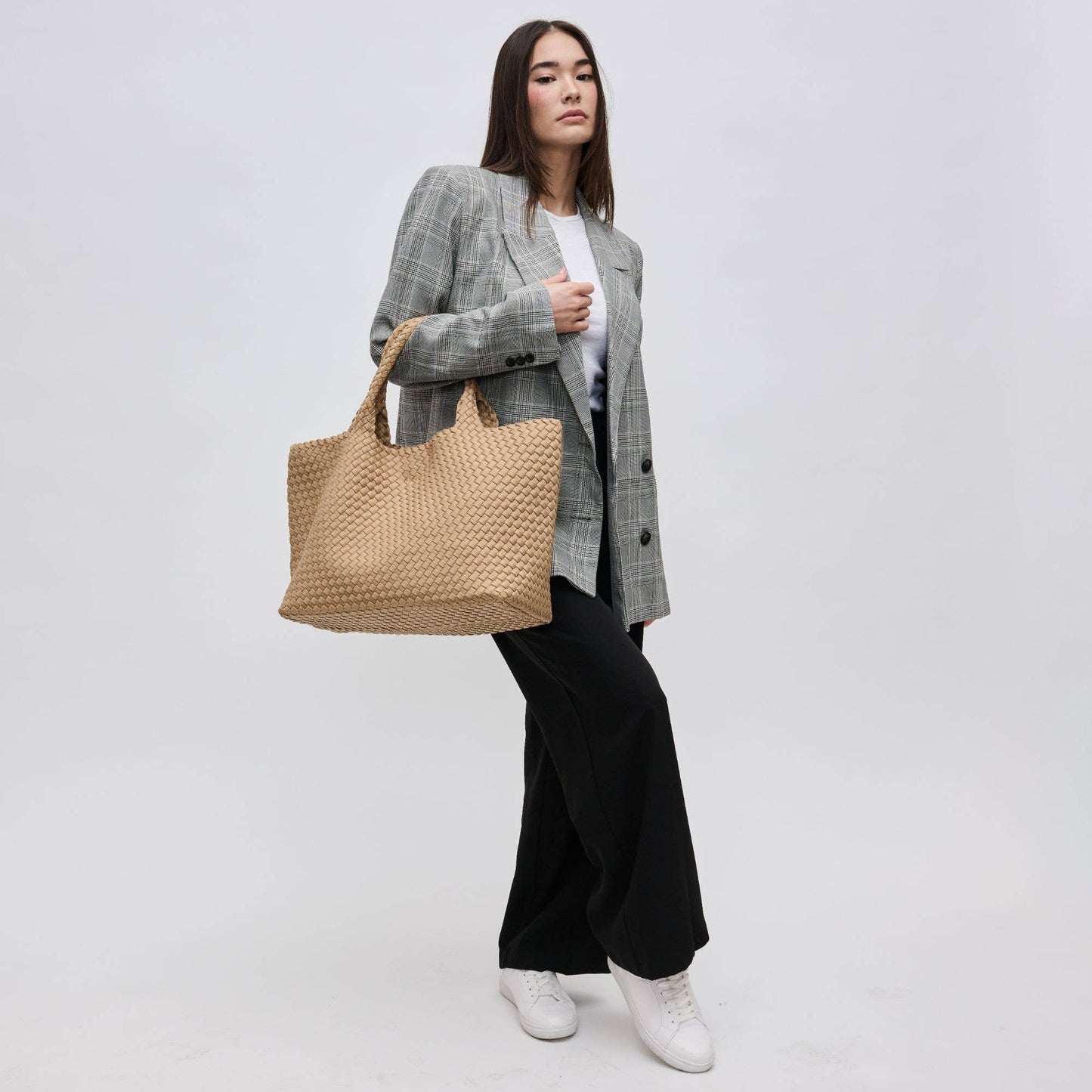 Sky's The Limit - Large Woven Neoprene Tote