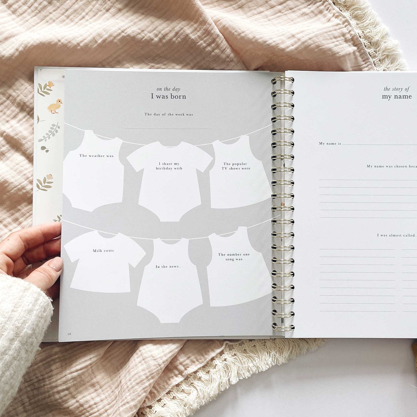 My Baby (Animals) Luxury Keepsake Memory Book