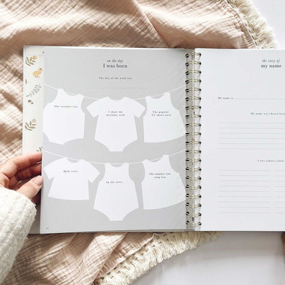 My Baby (Animals) Luxury Keepsake Memory Book