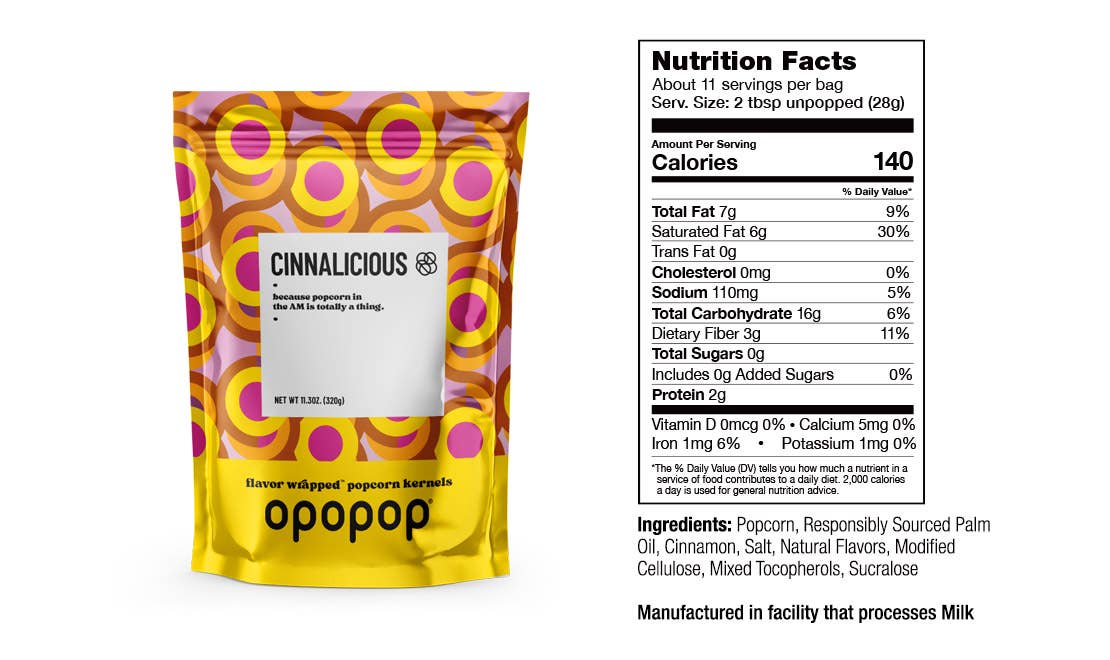 Cinnalicious Sweet Cinnamon Roll Popcorn
