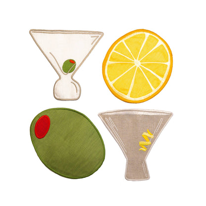 Martini Cocktail Napkins