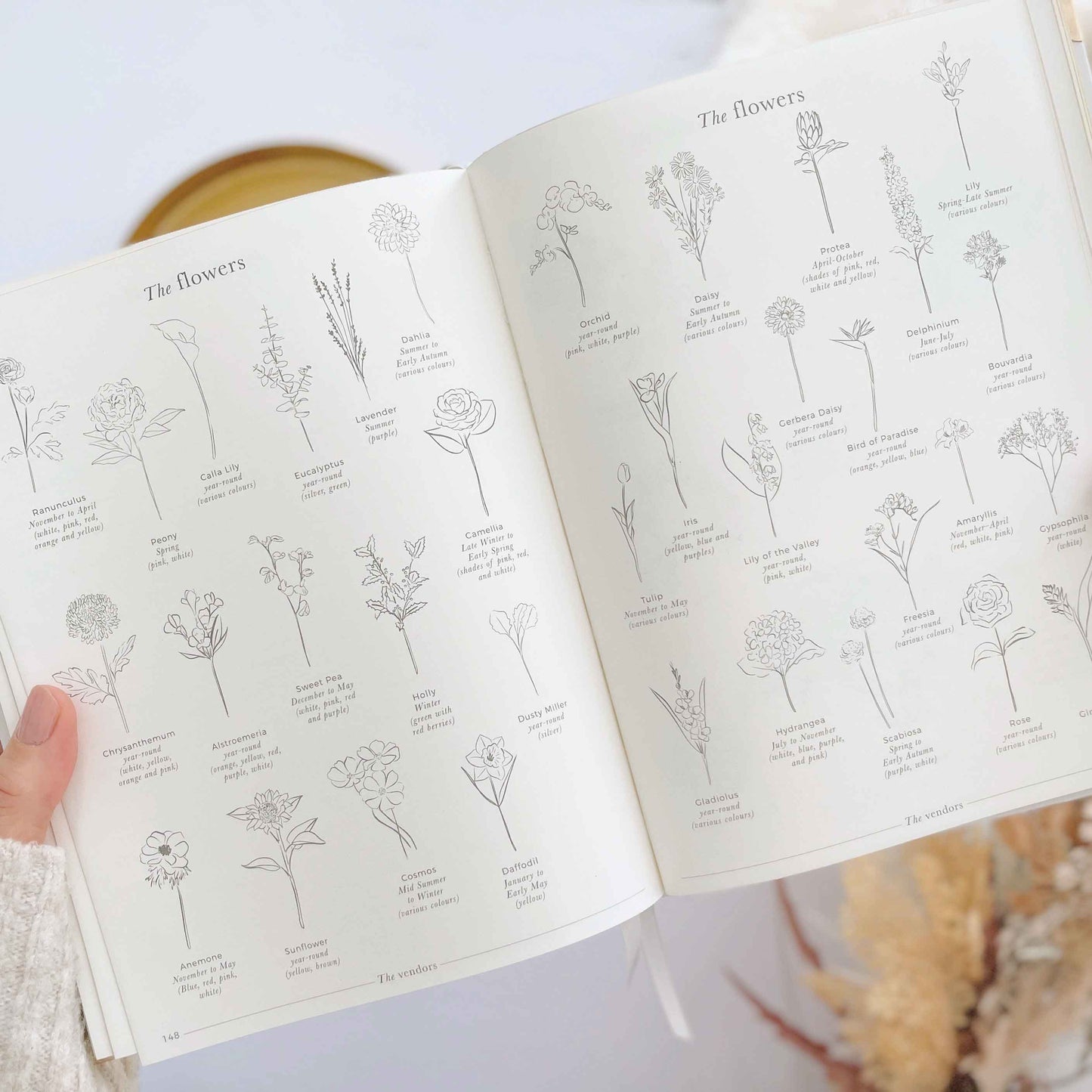 Ivory Cloth Wedding Planner