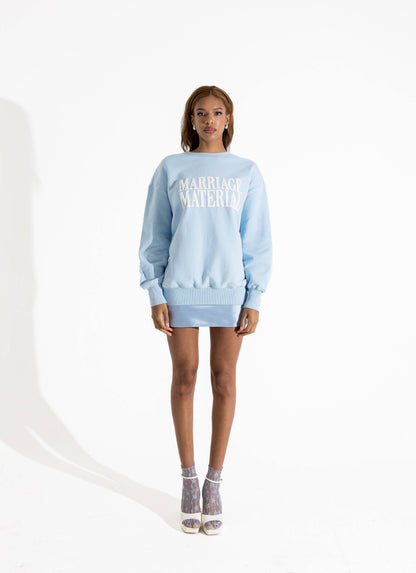 Marriage Material Oversize Crewneck