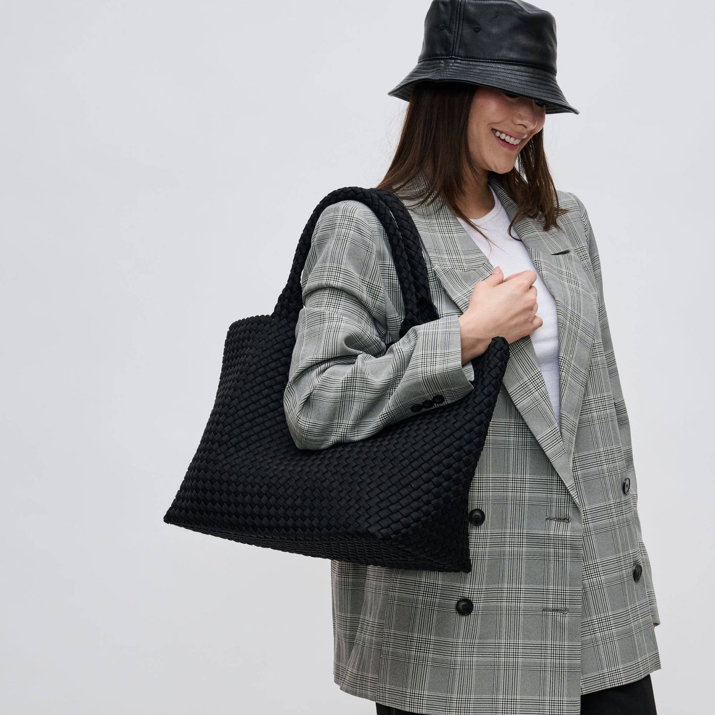 Sky's The Limit - Large Woven Neoprene Tote