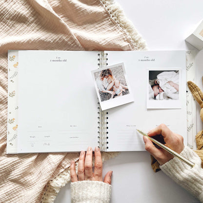 My Baby (Animals) Luxury Keepsake Memory Book