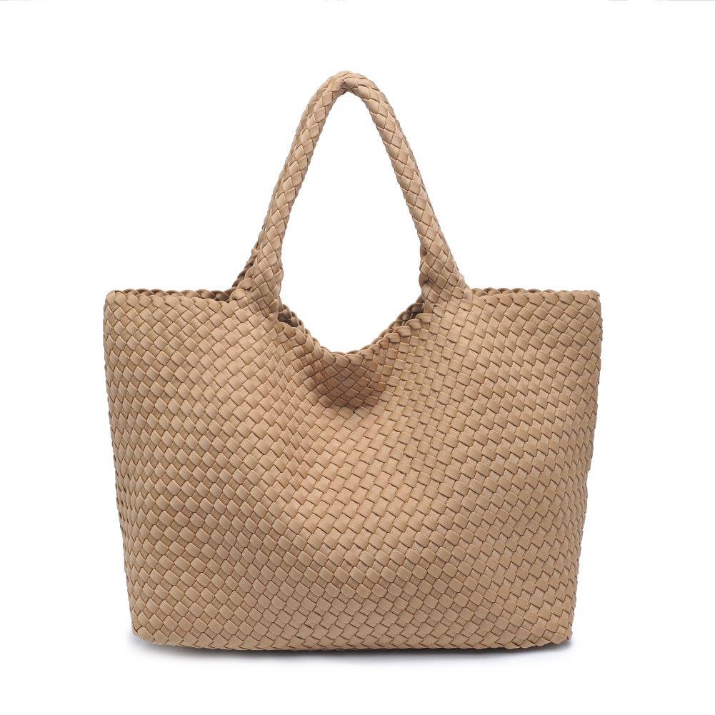 Sky's The Limit - Large Woven Neoprene Tote