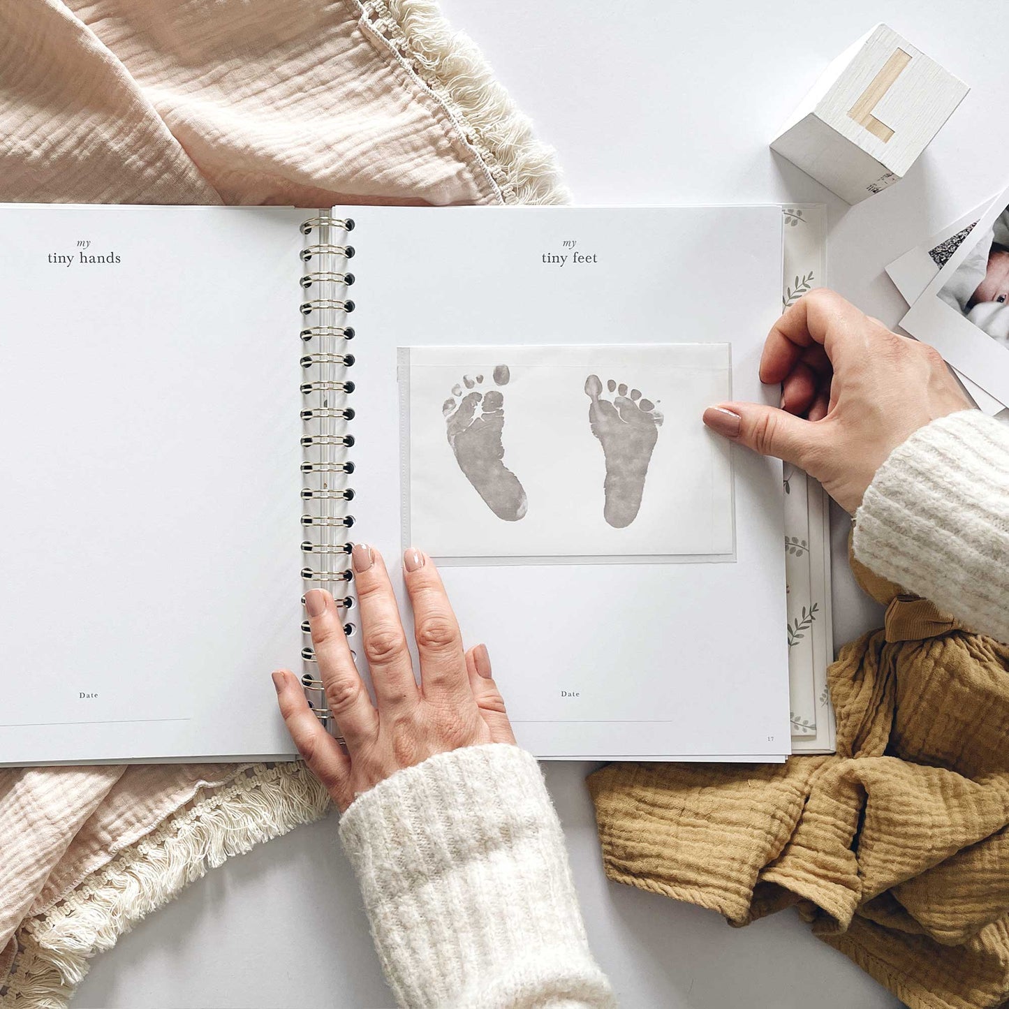 My Baby (Animals) Luxury Keepsake Memory Book