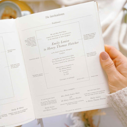 Ivory Cloth Wedding Planner