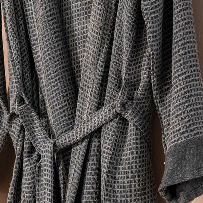 Flat Woven Turkish Towel Texture Bathrobe