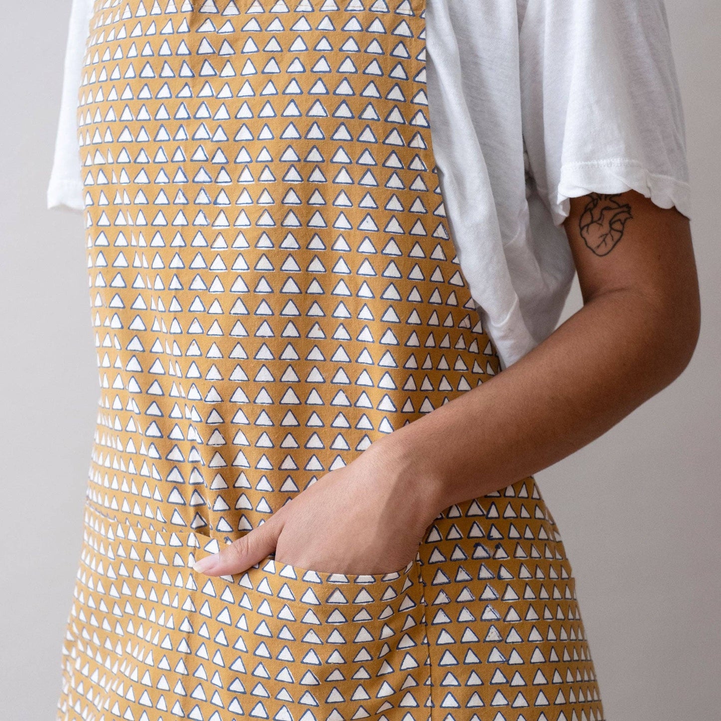 Handcrafted Apron Taos Gold