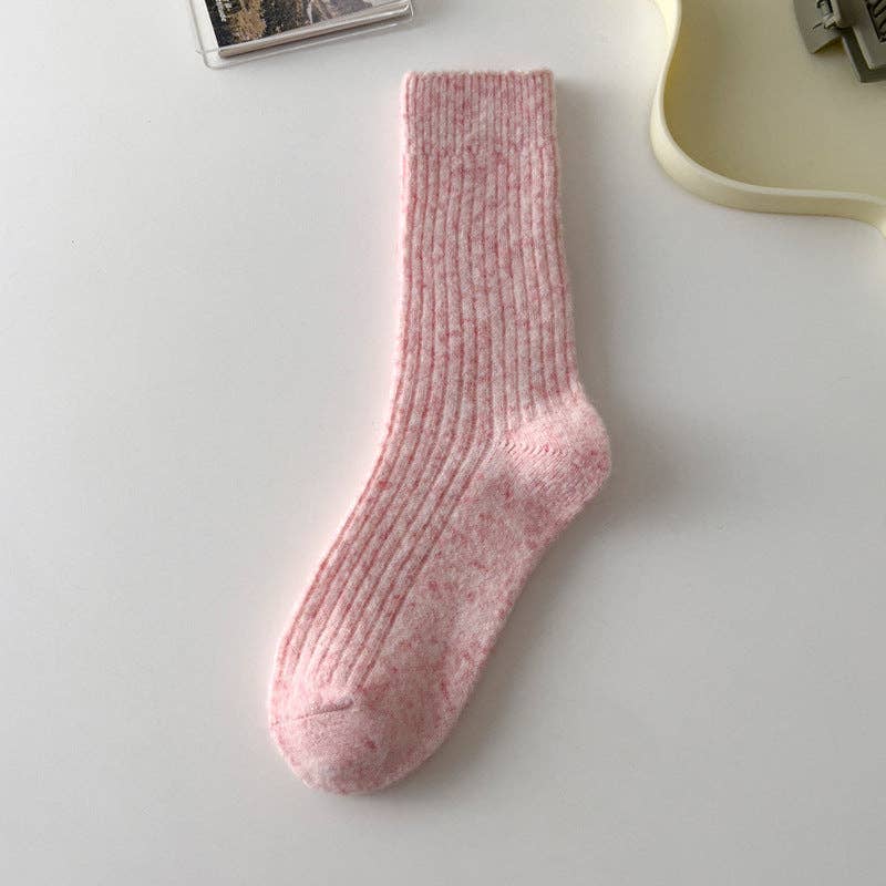 Mid-Calf Wool Blend Socks