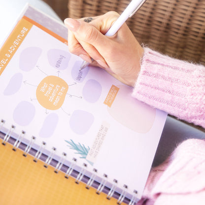 The Vision Board Journal Guided