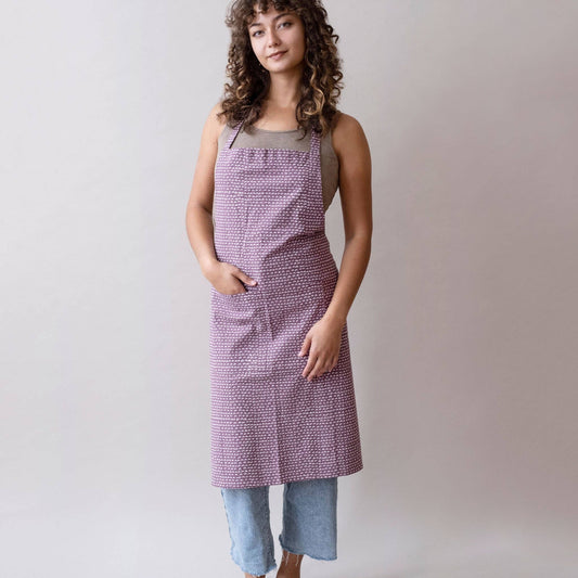 Handcrafted Apron Cam Wine
