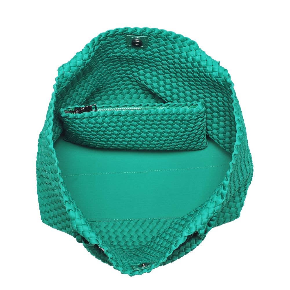 Sky's The Limit - Large Woven Neoprene Tote