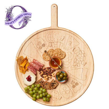 Charcuterie Map Serving Platter