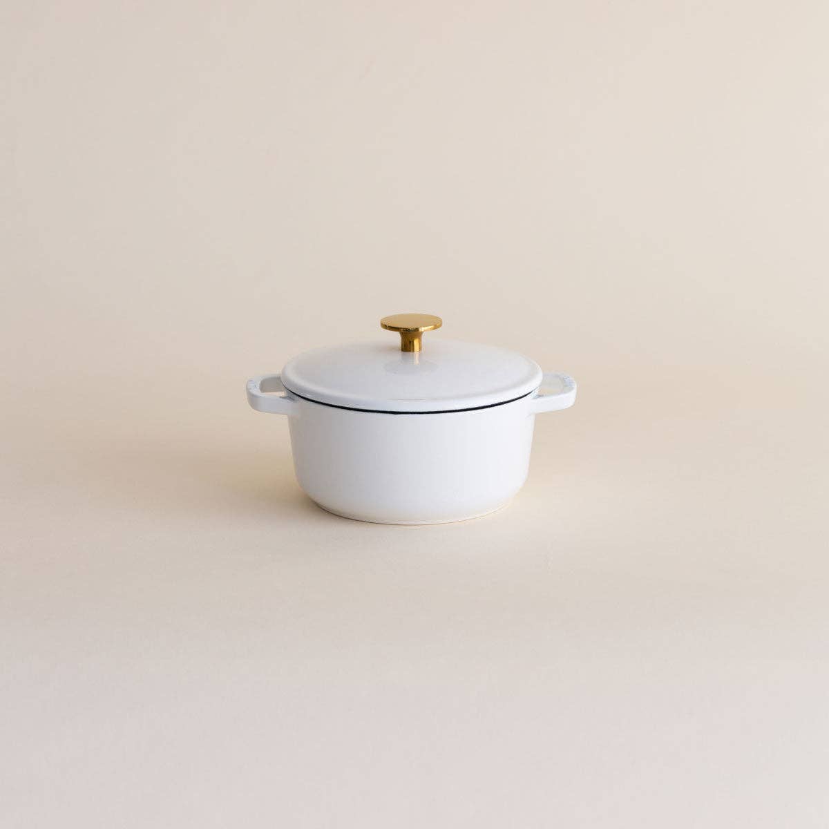 Milo Enameled Cast-Iron Dutch Oven – 0.5 Quart Micro | Premium Small Dutch Oven