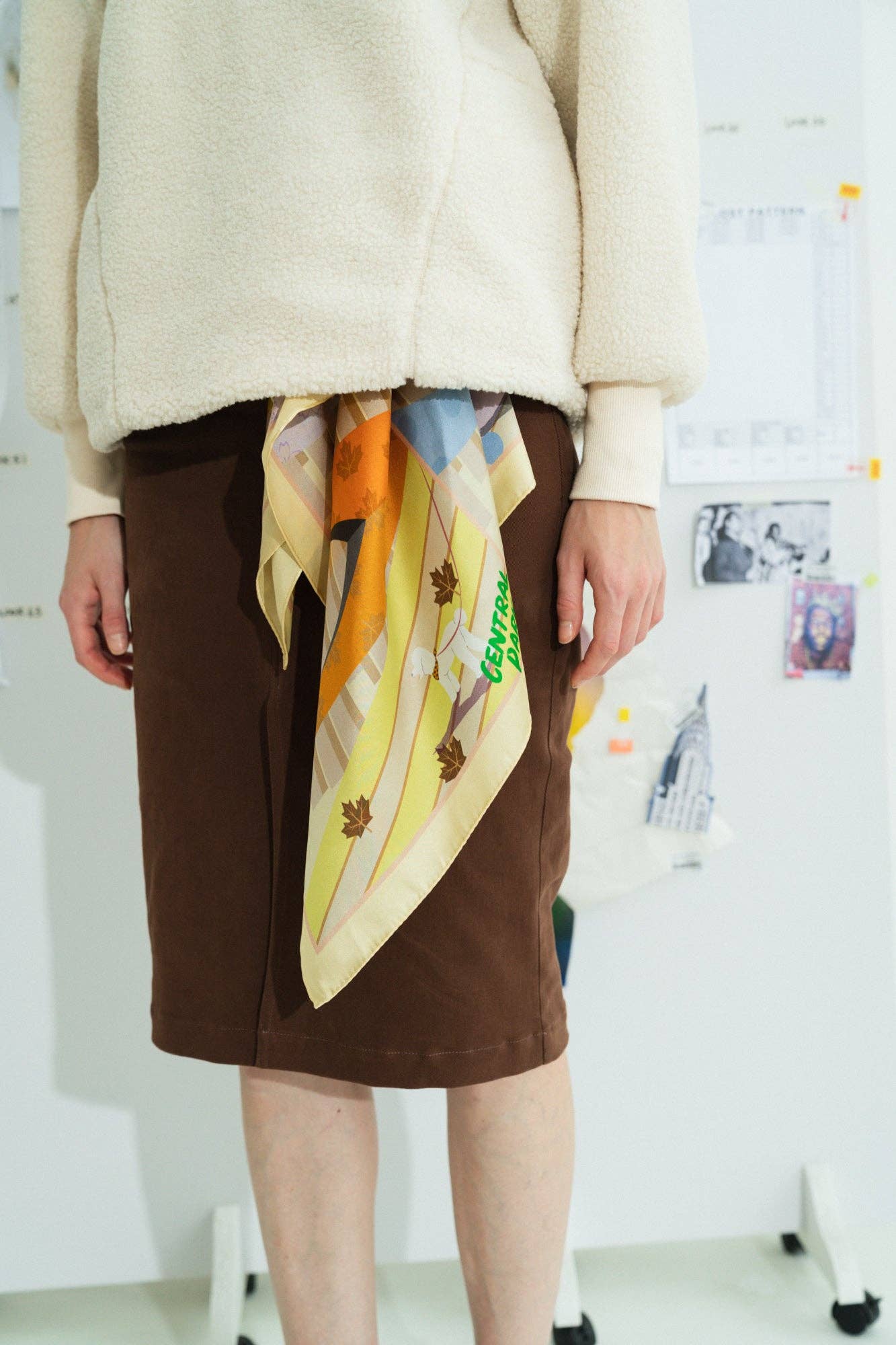Seasons in the Park Silk Scarf