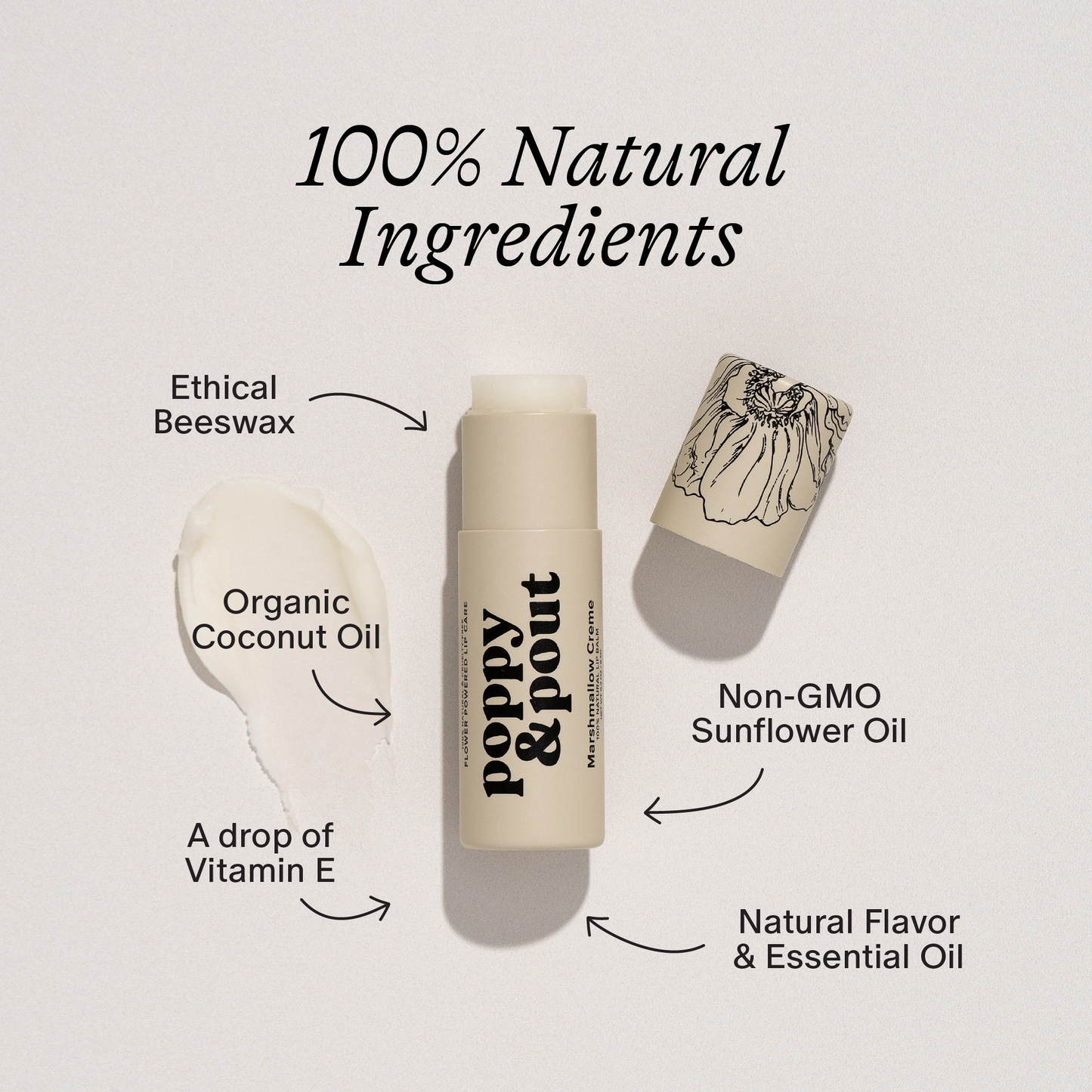Marshmallow Creme Lip Balm