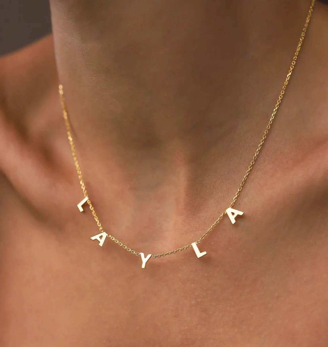 Dainty Name Necklace