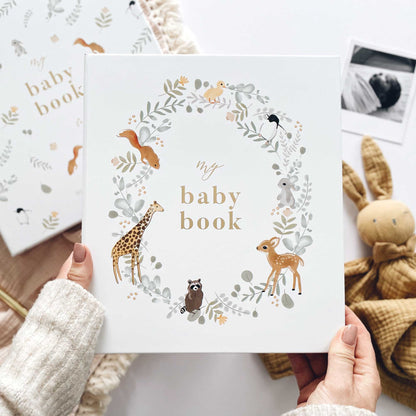 My Baby (Animals) Luxury Keepsake Memory Book