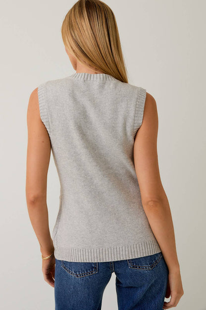 Button Down Knit Vest
