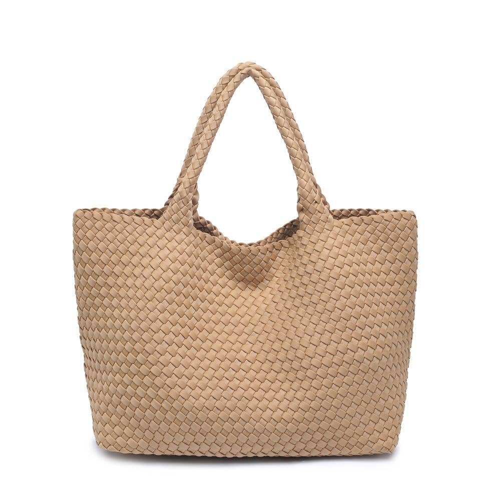 Sky's The Limit - Large Woven Neoprene Tote