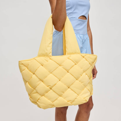 Intuition East West Woven Nylon Tote