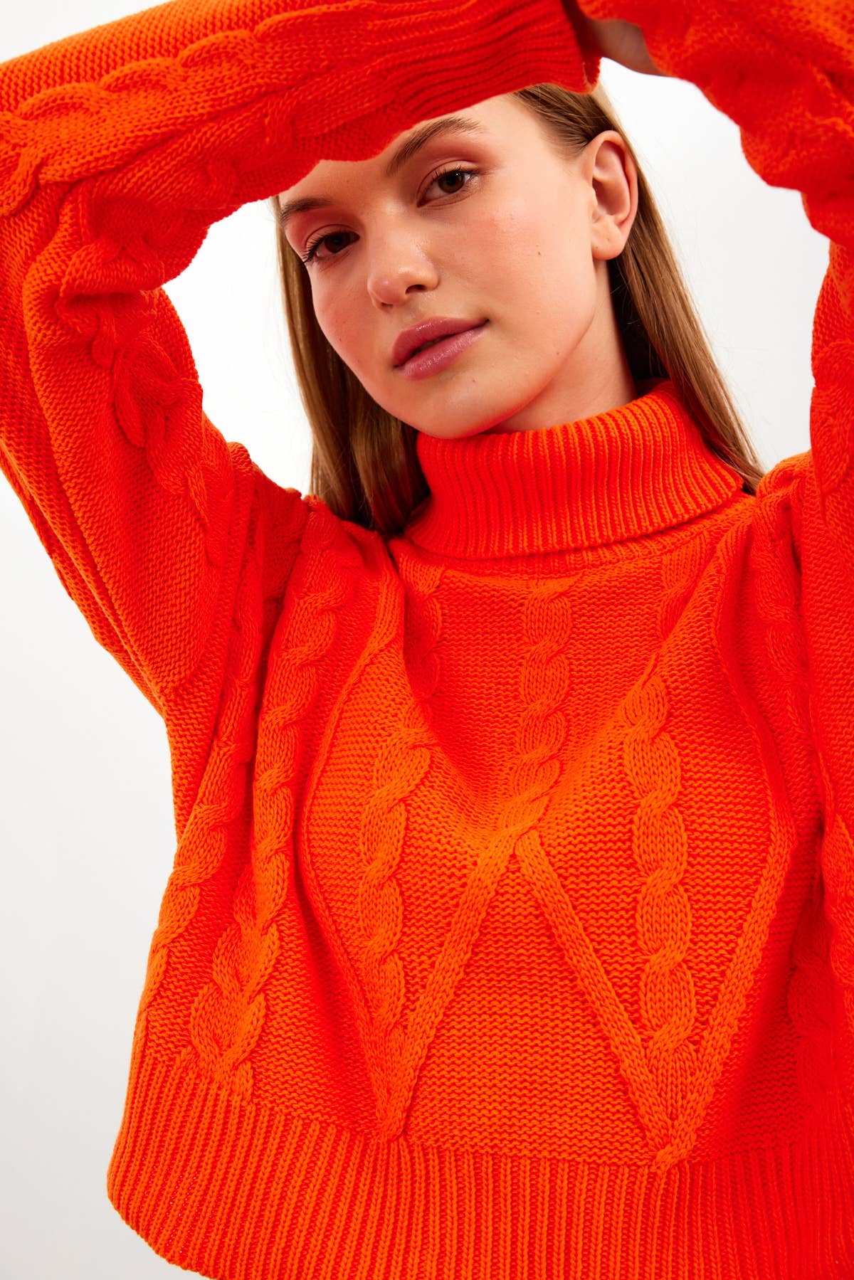 Oversized Turtleneck Sweater