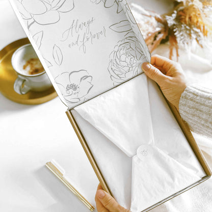 Ivory Cloth Wedding Planner