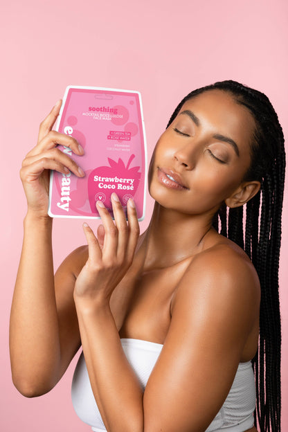 Strawberry Coco Rosé Soothing Biocellulose Mocktail Mask