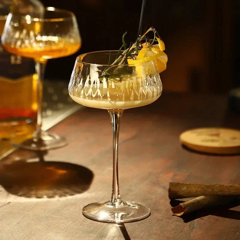 Garden Cocktail Glasses - D.B. Gifts Set of 4 Kiyo Home