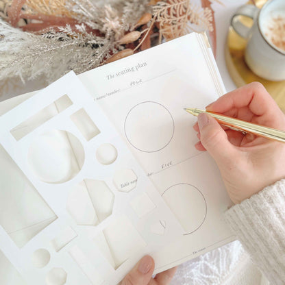 Ivory Cloth Wedding Planner