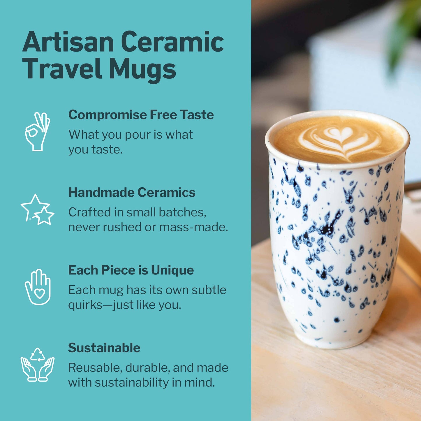 Orchid 12oz Ceramic Mug