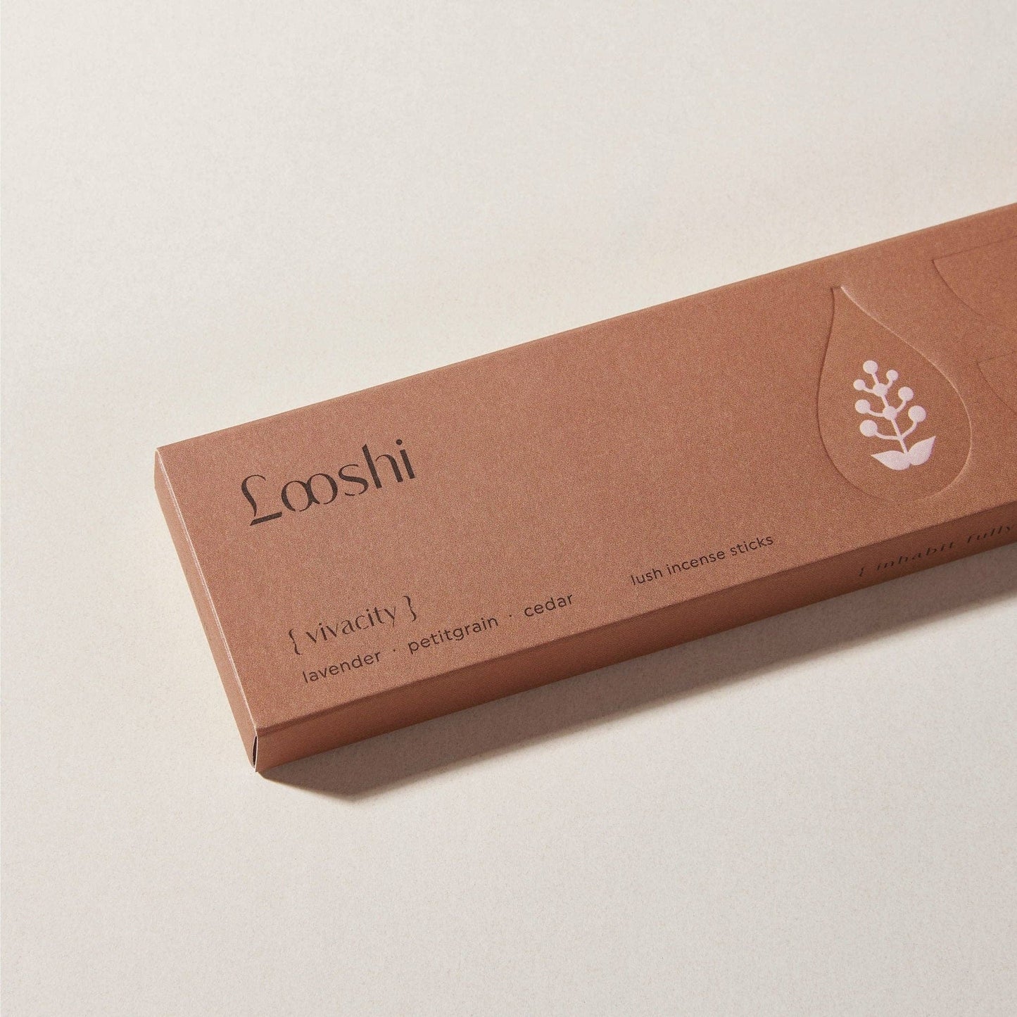 Natural Incense Sticks with Lavender, Petitgrain, Cedar