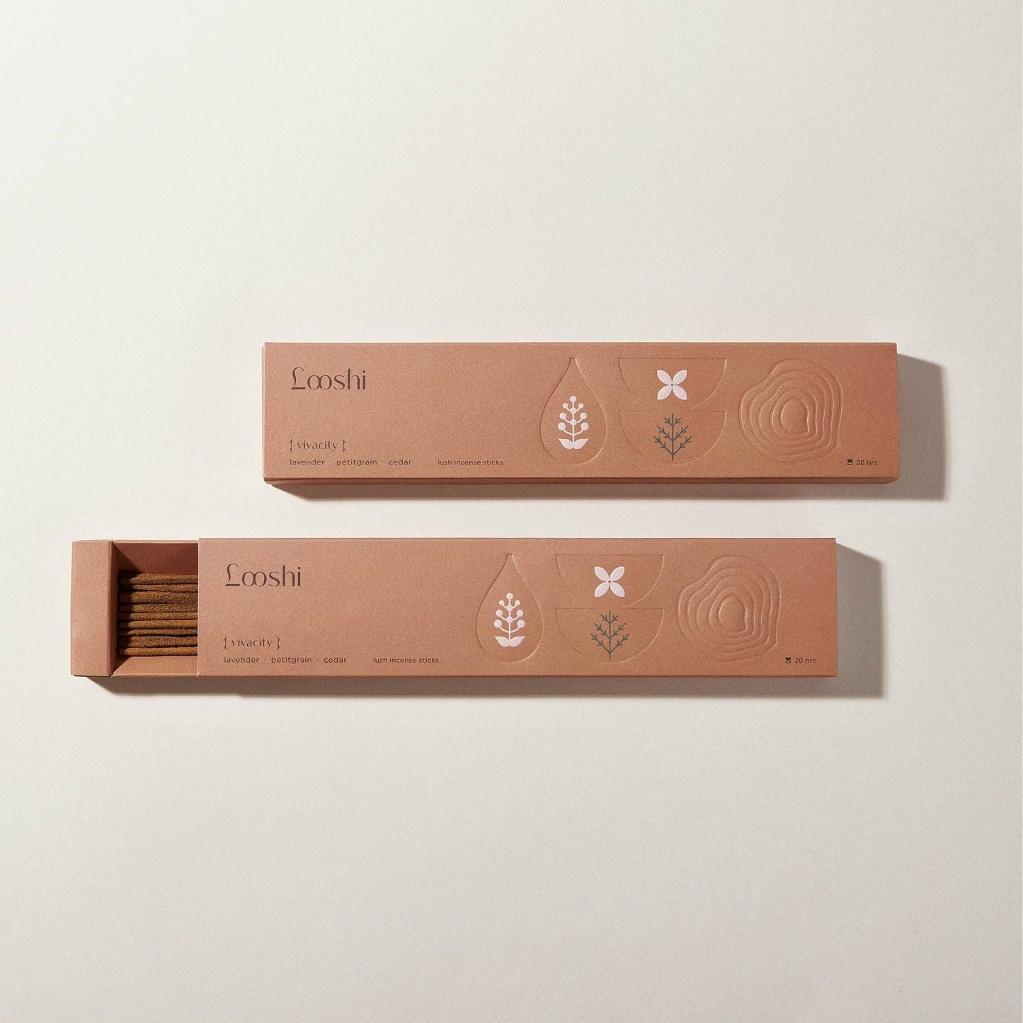 Natural Incense Sticks with Lavender, Petitgrain, Cedar