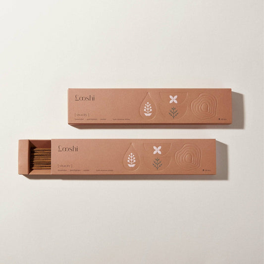 Natural Incense Sticks with Lavender, Petitgrain, Cedar