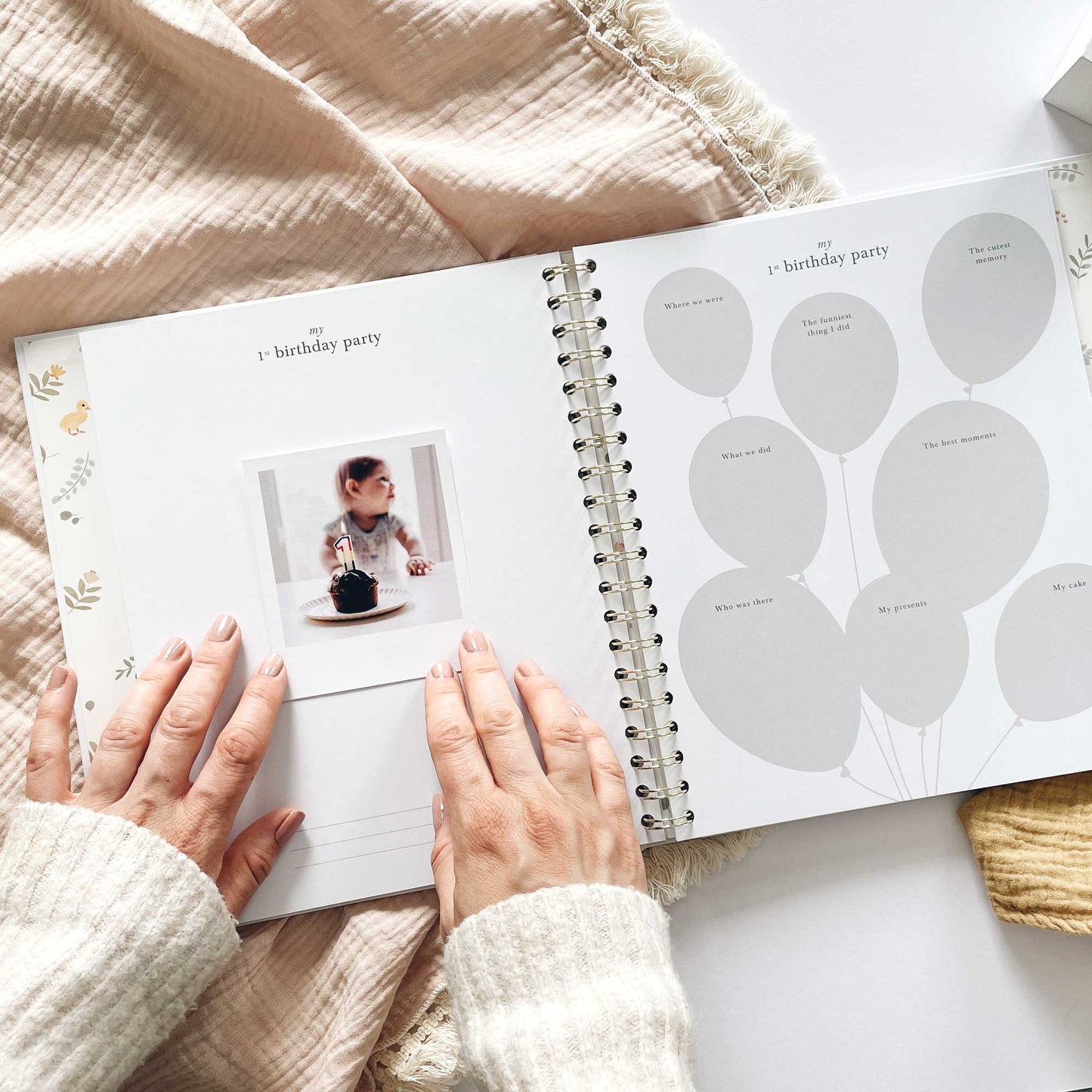 My Baby (Animals) Luxury Keepsake Memory Book