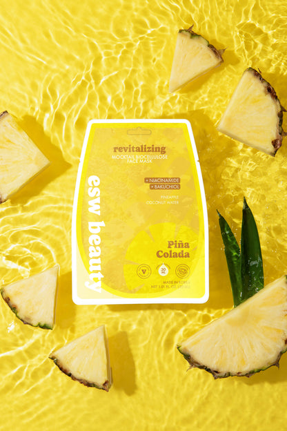 Piña Colada Revitalizing Biocellulose Mocktail Mask