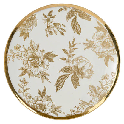 Gold Delft Trinket Dish