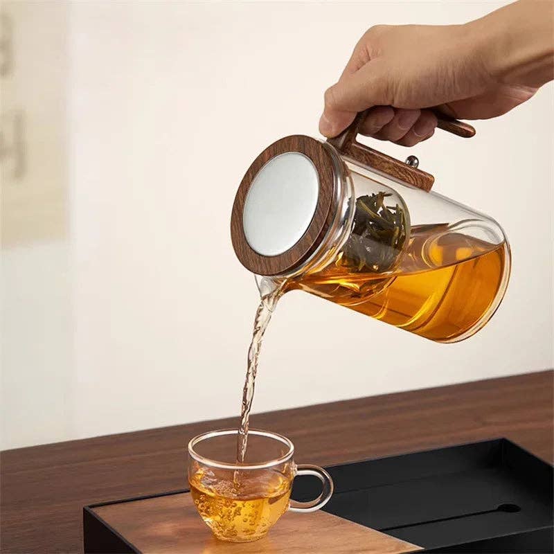 Glass Magnetic-Steep Teapot