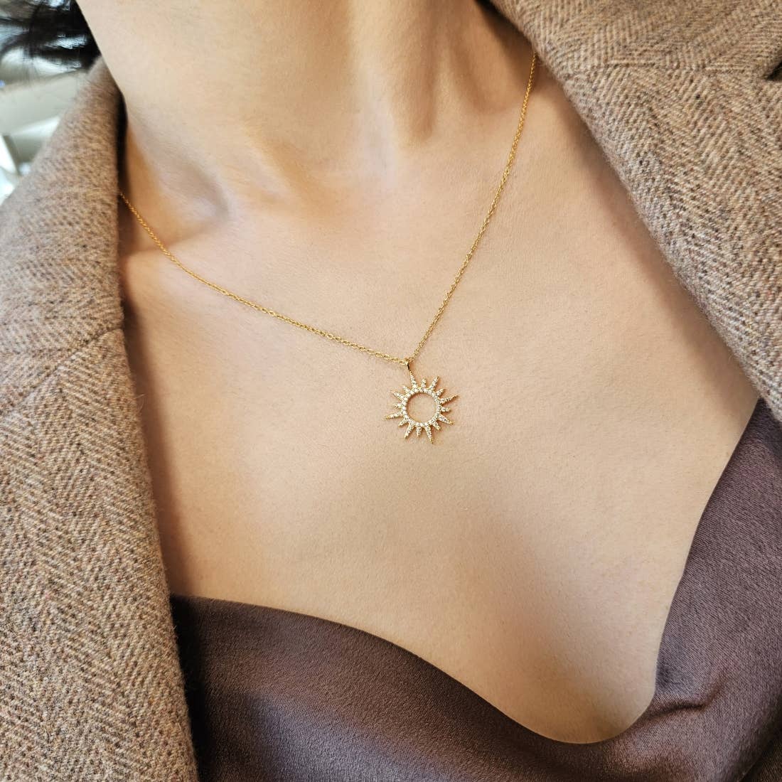 Rising Sun Necklace