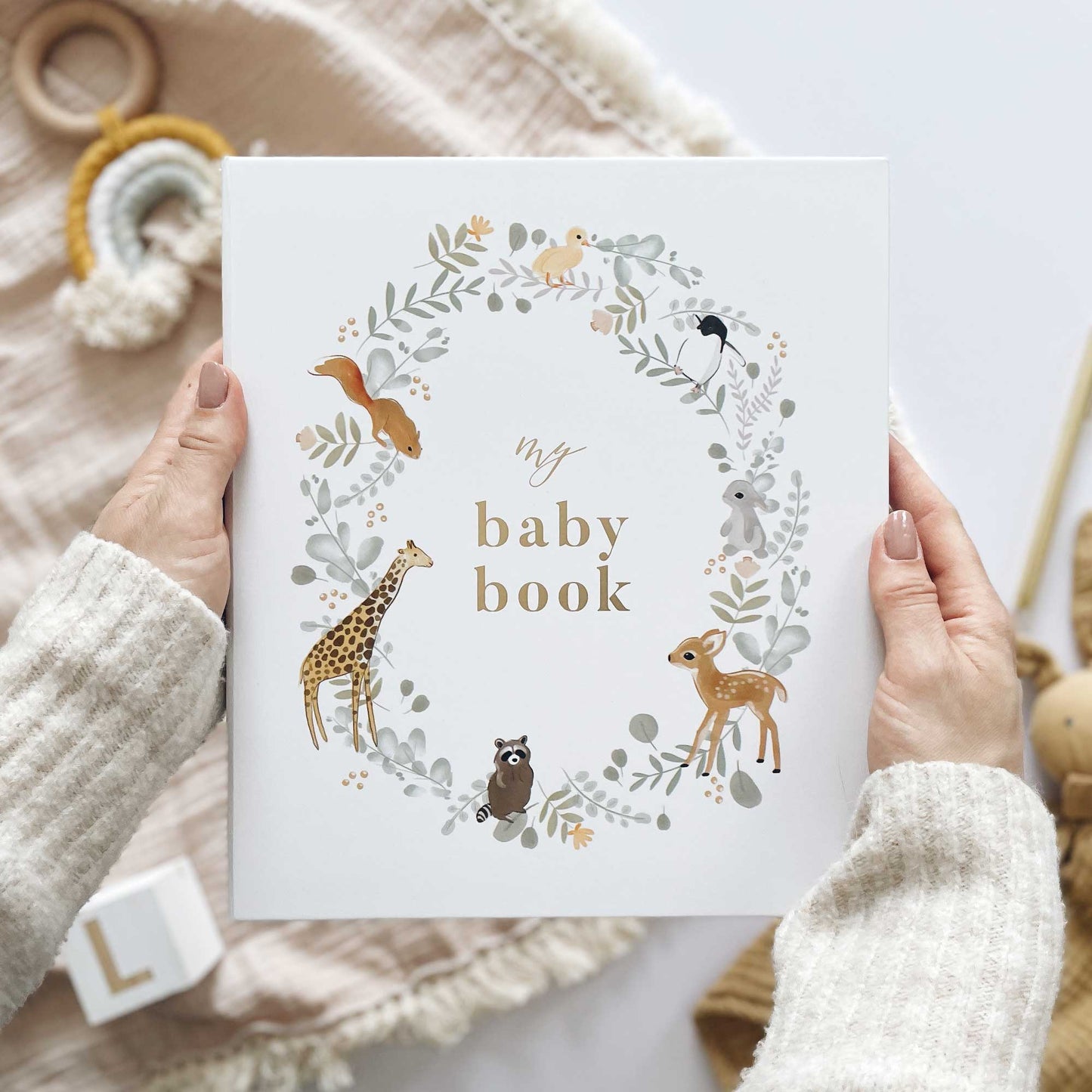 My Baby (Animals) Luxury Keepsake Memory Book