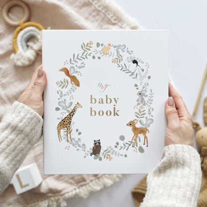 My Baby (Animals) Luxury Keepsake Memory Book