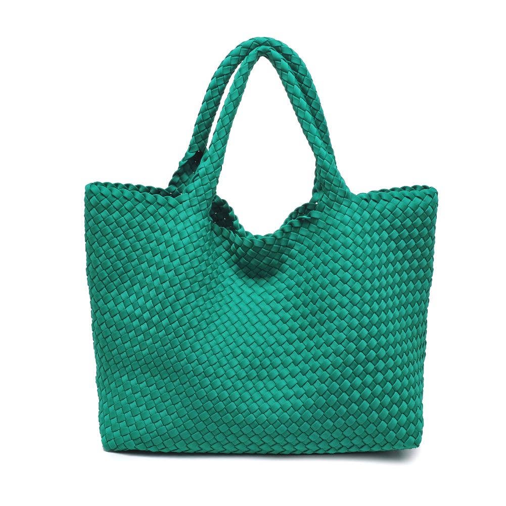Sky's The Limit - Large Woven Neoprene Tote