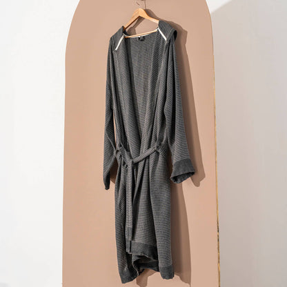 Flat Woven Turkish Towel Texture Bathrobe